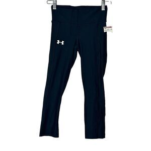 Under Armour Leggings Women's XS Black Stretch Athletic Hiking Outdoor‎ NWT